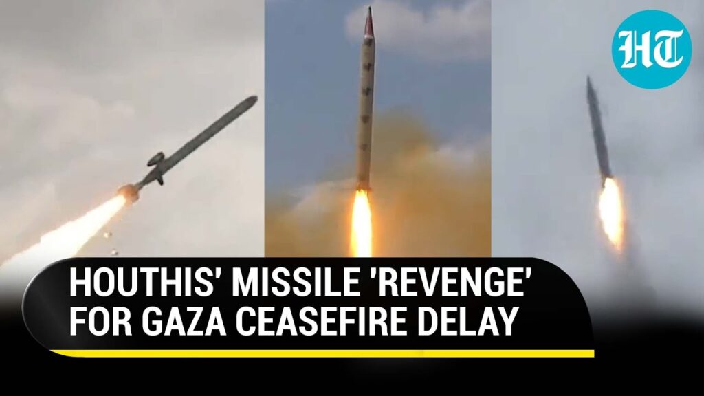 Houthis Rain Missiles On Israel’s Eilat; Attack To ‘Avenge’ IDF Strikes On Gaza Amid Ceasefire Delay