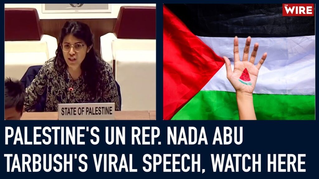 “Together, We Will Not Allow This To Happen” | Palestine’s UN Rep. Nada Abu Tarbush’s Viral Speech